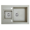 Мийка кухонна гранітна Perfelli GRANZE PGG 506-67 SAND - зображення 